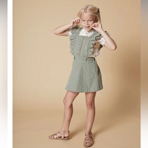 Velveteen Natalia Pinafore Dress